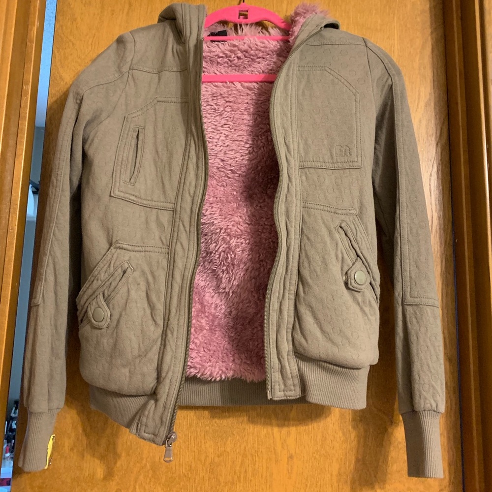 Marc by Marc Jacobs faux fur bomber jacket